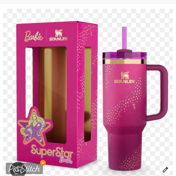 Stanley x Barbie Quencher Tumbler SuperStar 70’s NIB Never Opened